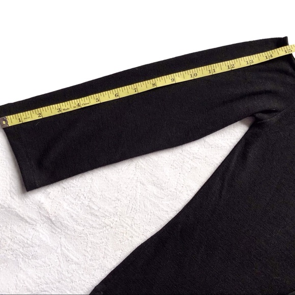 NEW rag & bone XS Black Slash Long Sleeve Sweater NWT - Picture 13 of 16